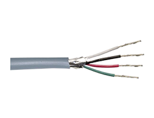 4 Core 24 AWG Shielded Multi Conductor Cable - EIA RS - 232